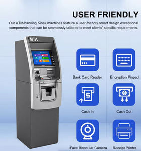 BTM Redemption ATM Bill Acceptor Dispensador de efectivo Cambio de moneda BTM <span class=keywords><strong>Crypto</strong></span> ATM machine - Product Image 4