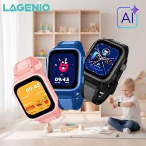Montre connectée pour enfants LAGENIO avec carte SIM 4G, positionnement GPS, SOS, TFT, étanche IP68, autonomie <span class=keywords><strong>de</strong></span> 4 <span class=keywords><strong>jours</strong></span>, assistant vocal IA, appel vidéo - Product Image 1
