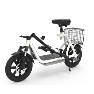 Scooter Eléctrico X12 Blanco de 12 Pulgadas, Bicicleta de Reparto de Alimentos de Largo Alcance, Plegable, de Alta Velocidad, X12 - Product Image 6