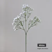 Fleurs artificielles en caoutchouc souple, grandes têtes de fleurs rose pour la décoration intérieure, les arrangements de mariage, les créations florales DIY (Style Bohème)