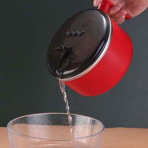 Bol à nouilles instantanées en acier inoxydable 304 avec couvercle, boîte à lunch portable pour étudiants et employés de bureau, gobelet pour repas rapides - Product Image 4