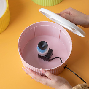 Heated <b>Ceramic</b> Pet <b>Water</b> <b>Fountain</b> Automatic Circulating Filter Fresh <b>Water</b> Large Capacity <b>Cat</b> Dog <b>Water</b> Dispenser - Product Image 3