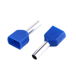 Copper Tube Series Insulated Bootlace Ferrule <b>Terminals</b> Insulated Twin Cord End Electrical Wire Crimp <b>Terminals</b> - Product Image 3