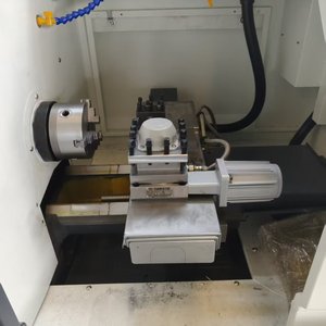 Mini High Speed Precision Cnc Torno Metal Cutting Lathe Machine Flat <b>Bed</b> Small Metal Horizontal Educational Cnc Lathe Machine - Product Image 5