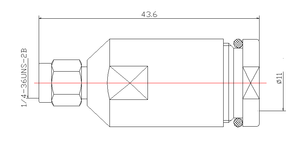 Connecteur Convertisseur RF Coaxial SMA Mâle WTR400 RG8 RG213 RG214 en Stock Conforme RoHS – Fournisseur d'Usine - Product Image 3
