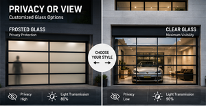 <span class=keywords><strong>Porte</strong></span> de garage en verre noir isolante à <span class=keywords><strong>prix</strong></span> de gros avec fenêtres en verre - Product Image 4
