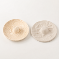 Panier à pain personnalisé avec logo OEM, design rond et ovale pour les acheteurs en gros et les marques de distributeurs privés