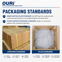 Manguera de Refrigerante para Sistema de Refrigeración de Camiones Europeos de Uso Pesado OURI A4702000351 para MB Actros MP4