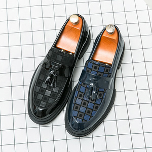 Mocasines con Borlas de Diseño Clásico en Negro y Azul, Cómodos, Duraderos, Ligeros, Transpirables, para Negocios, Oficina, Hombres, Bodas, Primavera - Product Image 6