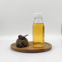 Groothandel Vierkante 100ml 300ml 500ml Lege Melk Fruit Sap Drank Glazen Flessen Transparant Met Witte Schroefdop Glazen Pot