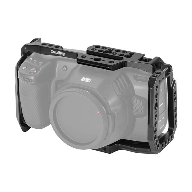 SMALLRIG BMPCC 4K & 6K Cage for Blackmagic Design Pocket Cinema Camera 4K & 6K W/Cold Shoe 2203B