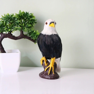 Modello di Uccello <span class=keywords><strong>Cucù</strong></span> in Piume Simulate Fatto a Mano, Decorazione per la Casa, Ornamento Artigianale, Arte Decorativa per Interni e Giardino, Regalo Festivo - Product Image 6