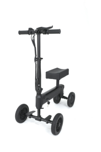 Déambulateur à quatre roues MIJO MK01 pliable et léger (14 kg) avec frein à disque, certifié CE Classe II, autonomie de 12 km, vitesse maximale de 6 km/h - Product Image 4