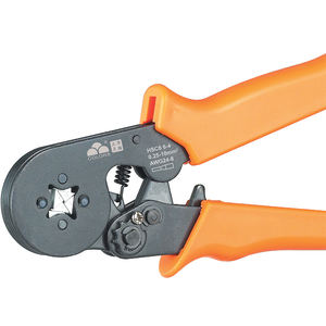 เครื่องมือจีบสายไฟฟ้า HSC8 6-4 คุณภาพสูง ทำจากเหล็กกล้าคาร์บอนขนาดเล็ก สำหรับจีบหัวต่อแบบท่อ ขนาด 0.25-10 ตร.มม. 23-7AWG - Product Image 4