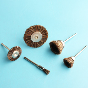 Ensemble de brosses de polissage en nylon coniques de 2.35mm, pour bijoux, accessoires d'outils rotatifs pour bricolage - Product Image 1