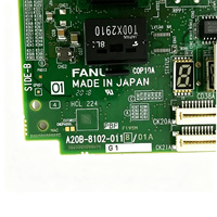 Carte mère Fanuc A20B-8102-0118 0114, carte de contrôle industrielle, conception anti-interférences, fonctionnement et production de machines CNC