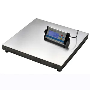 Báscula Digital de 500x500 impermeable, balanza de paquete con indicador remoto, envío KD-AEC