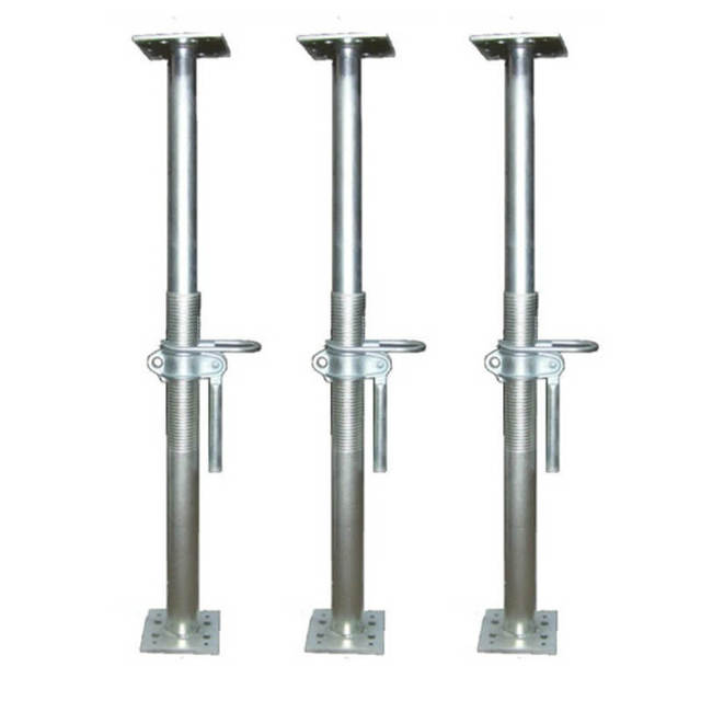 Galvanized Steel Support Prop Adjustable Scaffolding Shoring Steel Props for Concrete