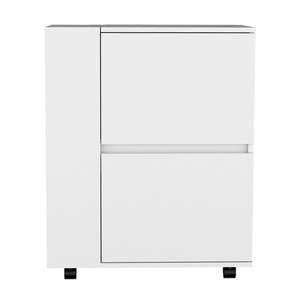 Carrito de almacenamiento para sala de estar blanco DB Carrito de Bar Belleville - Product Image 2