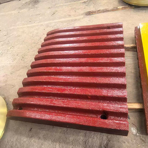 เครื่องบดแผ่นกรามแบบยึดติดกับ C1612แผ่นกรามแบบคงที่ชิ้นส่วนการสึกหรอ - Product Image 1