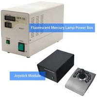 Fluorescence Digital Microscope Automatic Calibration Angled Viewing Fitting Precision Biological Research Tool Lab