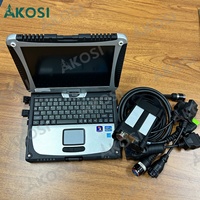 Outil de diagnostic professionnel Vocom 2 Vocom II 88830400 PRO pour camions et excavatrices UD/Mack/Renault + ordinateur portable CF19