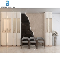 Vitrine de luxe complète pour bijouterie, présentoir à bijoux en verre sur mesure, comptoir de bijouterie moderne, vitrine de bijouterie