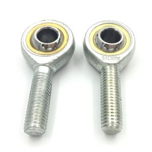 ข้อต่อปลายก้านแบบเกลียวซ้าย M10X1.50 10 มม. ข้อต่อโรส แบบเกลียวซ้าย ทำจากเหล็กโครเมียม ลายเส้นฝัง - Product Image 4