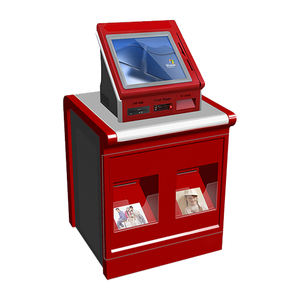 Kiosque <span class=keywords><strong>de</strong></span> paiement en libre-service bancaire, sur pied, pour intérieur, avec machine <span class=keywords><strong>de</strong></span> dépôt et <span class=keywords><strong>de</strong></span> <span class=keywords><strong>retrait</strong></span> d'espèces, recycleur <span class=keywords><strong>de</strong></span> billets et <span class=keywords><strong>de</strong></span> pièces, OEM ODM SDK - Product Image 4