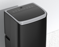 Nouveau climatiseur portable électrique 18000 BTU, refroidissement et chauffage, fréquence fixe, WiFi intelligent, grande pièce, usage domestique et hôtelier aux États-Unis, en plastique