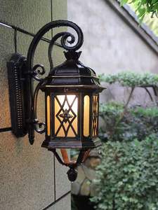 Luces solares al aire libre para jardín, lámpara de pared IP65 LED de aluminio para terraza, jardín, villa, paisaje, lámpara de césped, luz de jardín, luces al aire libre - Product Image 6