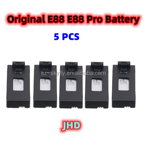 Batterie de <span class=keywords><strong>drone</strong></span> JHD pour expédition aérienne, accessoire pour <span class=keywords><strong>E88</strong></span> <span class=keywords><strong>E88</strong></span> PRO E99 PRO E525 PRO Mini <span class=keywords><strong>Drone</strong></span> UAV, pièce de rechange pour drones <span class=keywords><strong>4K</strong></span> - Product Image 5