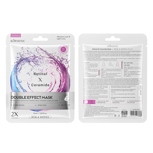Bpom หน้ากากใบหน้า25มล. ที่ได้รับการรับรองจาก kormesic แผ่นมาสก์หน้าสมุนไพร Retinol Ceramide แผ่นมาส์กหน้ากระชับผิวป้องกันริ้วรอย wajah - Product Image 3