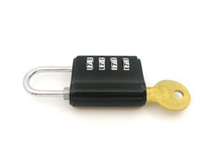 Vente flash : <span class=keywords><strong>cadenas</strong></span> à combinaison à <span class=keywords><strong>4</strong></span> <span class=keywords><strong>chiffres</strong></span> avec clé maîtresse, qualité supérieure, <span class=keywords><strong>cadenas</strong></span> à combinaison modifiable - Product Image 2