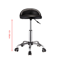Chaise de bar pivotante professionnelle pour salon, réglable en hauteur, tabouret haut pour coiffeur, spa, réception, comptoir, chaise de vanité
