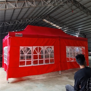 All'ingrosso all'aperto pieghevole 10 '<span class=keywords><strong>X</strong></span> 10' Gazebo della tenda del baldacchino con le pareti e la finestra - Product Image 5