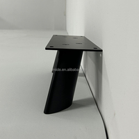 Pied de support de jambe de meubles en acier de conception moderne de nouveau Style pour des armoires sofas