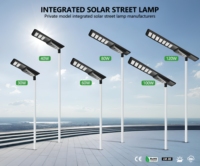 Lampe solaire de rue LED JE-100W à haute luminosité et longue durée de vie, étanche IP65, pour l'extérieur, la rue, la route, le jardin, 50000 heures