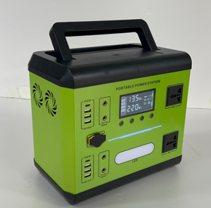 600W Outdoor Camping Portable Power Station Emergency <b>Backup</b> Solar Generator With External <b>Battery</b> Car Source F28 Lithium Batter - Product Image 2