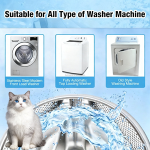 Nettoyant pour machine à laver les animaux de compagnie de qualité professionnelle, réduit l'accumulation excessive de poils, désodorise, haute efficacité - Product Image 6