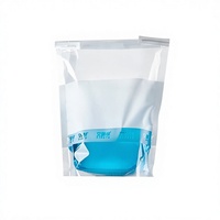 Sac d'échantillonnage stérile Eide 700 ml en PP pour la collecte d'échantillons d'eau, sac homogène à tirage par fil, pour laboratoire et échantillonnage de sol