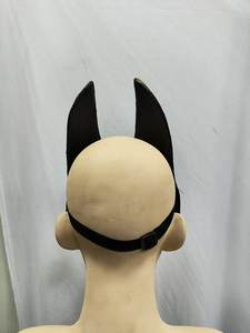 <span class=keywords><strong>Máscara</strong></span> de <span class=keywords><strong>Anubis</strong></span> PVC y látex Dios egipcio accesorio de disfraz Chacal Dios mascarada para Halloween Cosplay fiesta suministros - Product Image 5