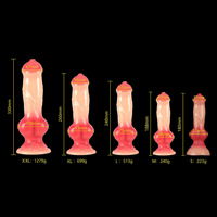Dildo inspiré des animaux, fabricant OEM personnalisé, masseur de plaisir pour adultes avec ventouse, stimulateur du point G