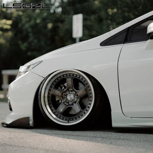 LSGZL 3 pièces roue forgée <span class=keywords><strong>Promotion</strong></span> roue Cnc Machine jante en alliage de voiture 16 18 pouces 6x114.3 pour Nissan - Product Image 5