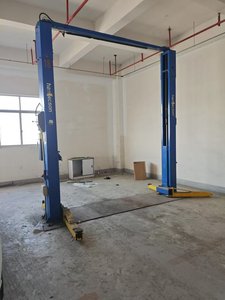 Diskon hidrolik mobil, Hanmecson tangan kedua 4000kg Gantry dua tiang lantai piring Putar 4 ton - Product Image 3