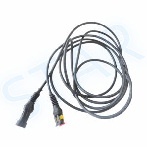 2 PIN AMP SUPERSEAL กันน้ำขั้วต่อตัวผู้-หญิงกับ UL2464บูตยางประกอบสายเคเบิล18AWG ยานยนต์ - Product Image 2