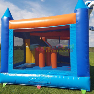 Castillo inflable con temática espacial comercial, brincolín inflable para niños, castillo hinchable espacial con tobogán y casa de juegos. - Product Image 6