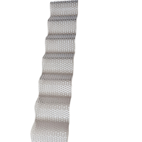 Feuille ondulée de polycarbonate de diamant de relief transparent de SINHAI 2.8mm