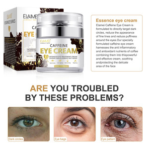 Crème Contour des Yeux à la Caféine ELAIMEI – Vente en Gros Personnalisée – Élimination des Cernes et des Poches – Hydratation Naturelle à Base de Plantes – Approvisionnement Direct Usine - Product Image 3