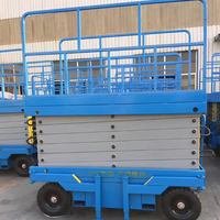 Nouvelle Condition SAGA FIRST Ventes Flash Plateforme Élévatrice Compacte Électrique Autopropulsée à Ciseaux 3m 4m 4.8m avec Capacité de 100kg